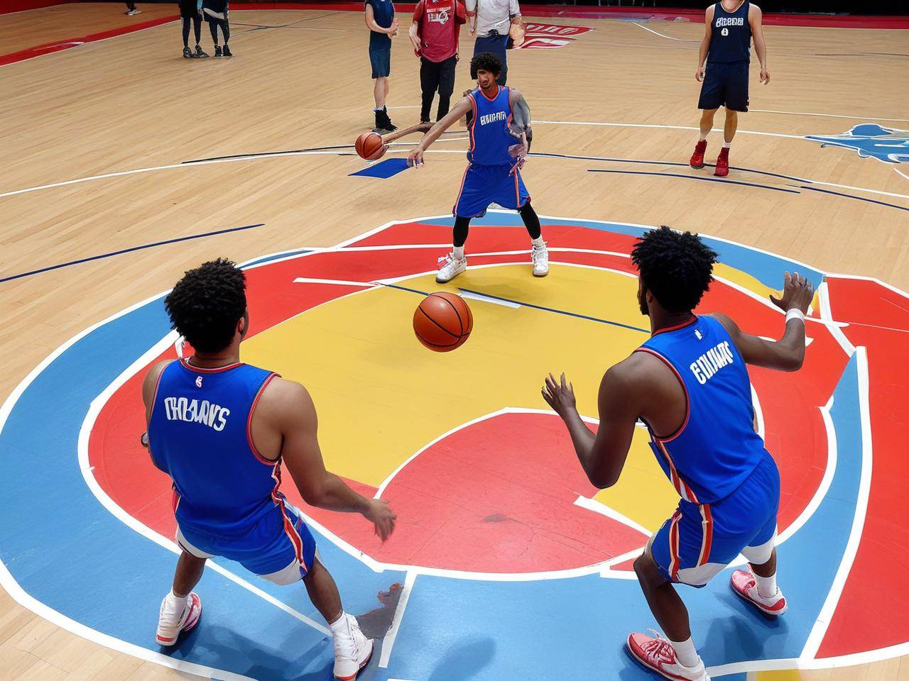 包含乐鱼体育:高水平篮球的战术变化，教练的策略分析的词条